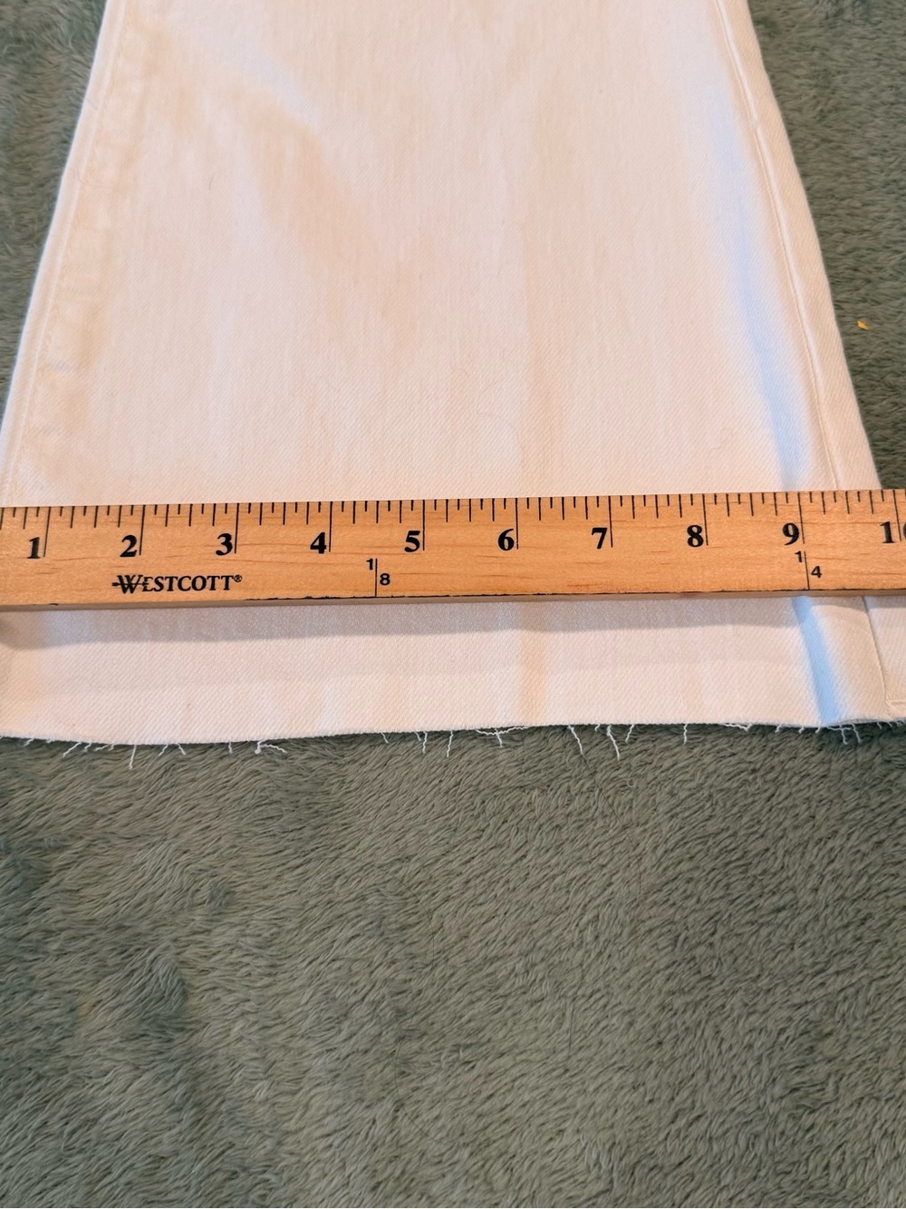 Bold Elements Womens Size 16 White High Rise Crop Flare Jeans NWT - Picture 12 of 14